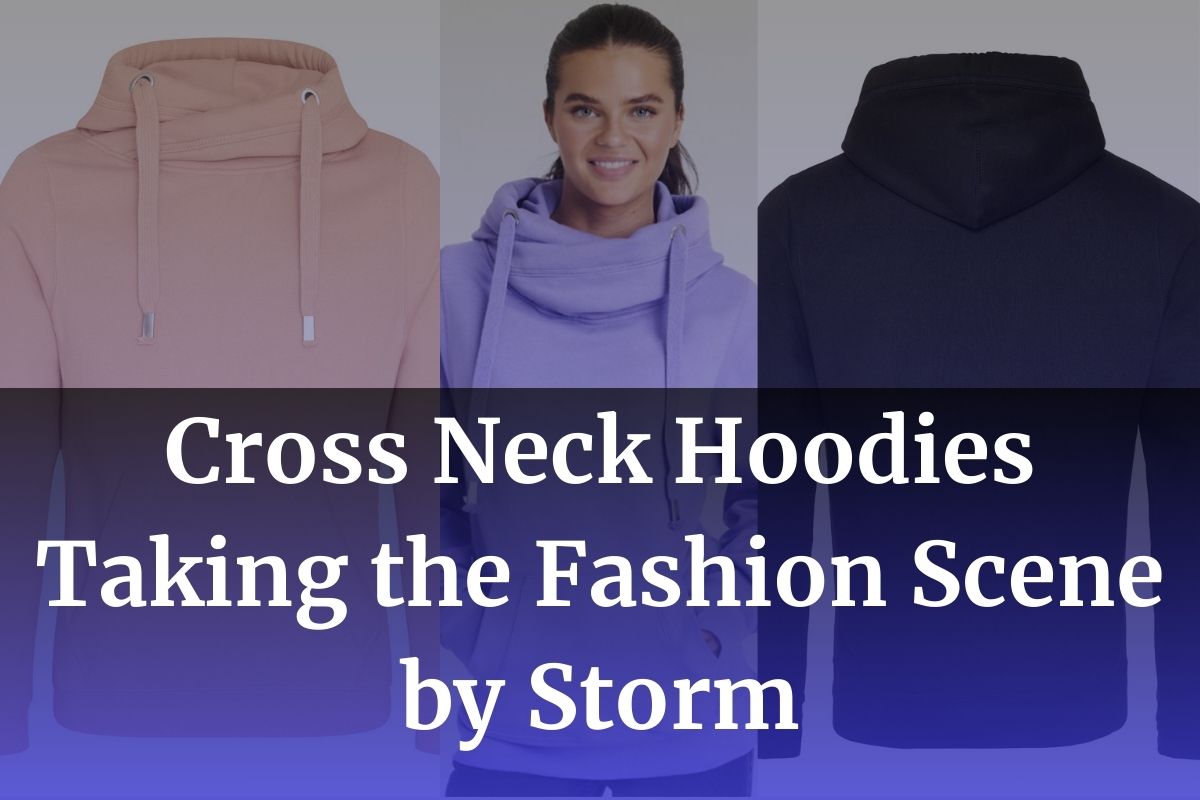 Embroidered Cross Neck Hoodies - Customised Clothing