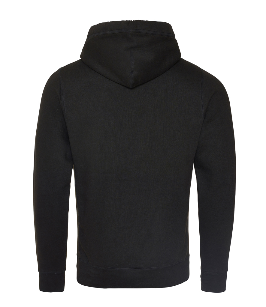 Soft cotton faced fabric. Cross Neck Hoodie - Customised Clothing