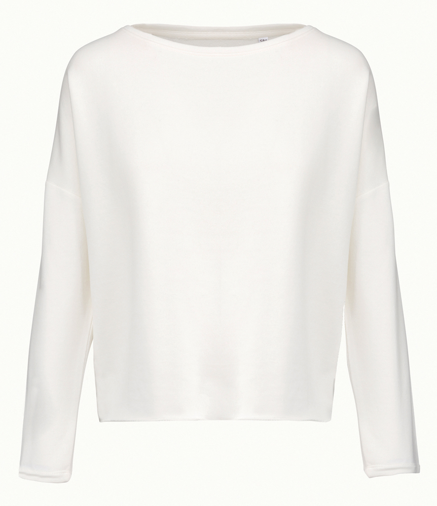 Ultra-soft, french terry fabric Oversized Sweatshirt