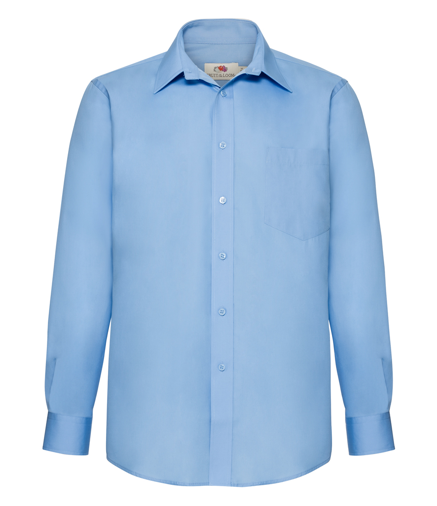 Collection Long Sleeve Shirt - Sky Colour