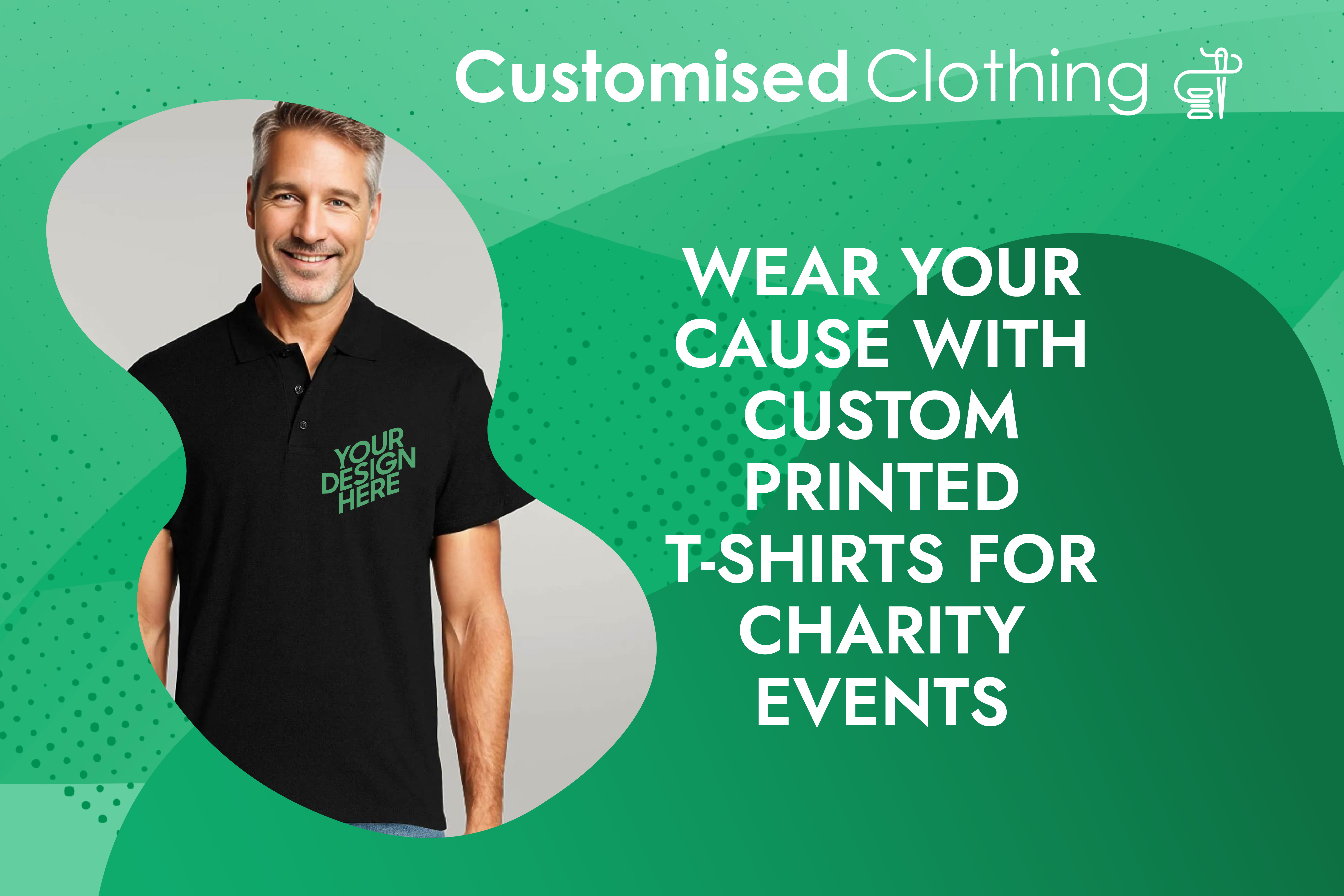 Wear Your Cause with Custom Printed T-Shirts for Charity Events