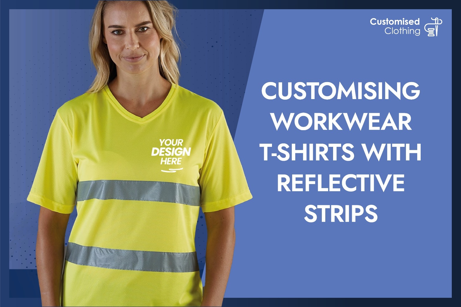 Customising Workwear T-shirts with Reflective Strips