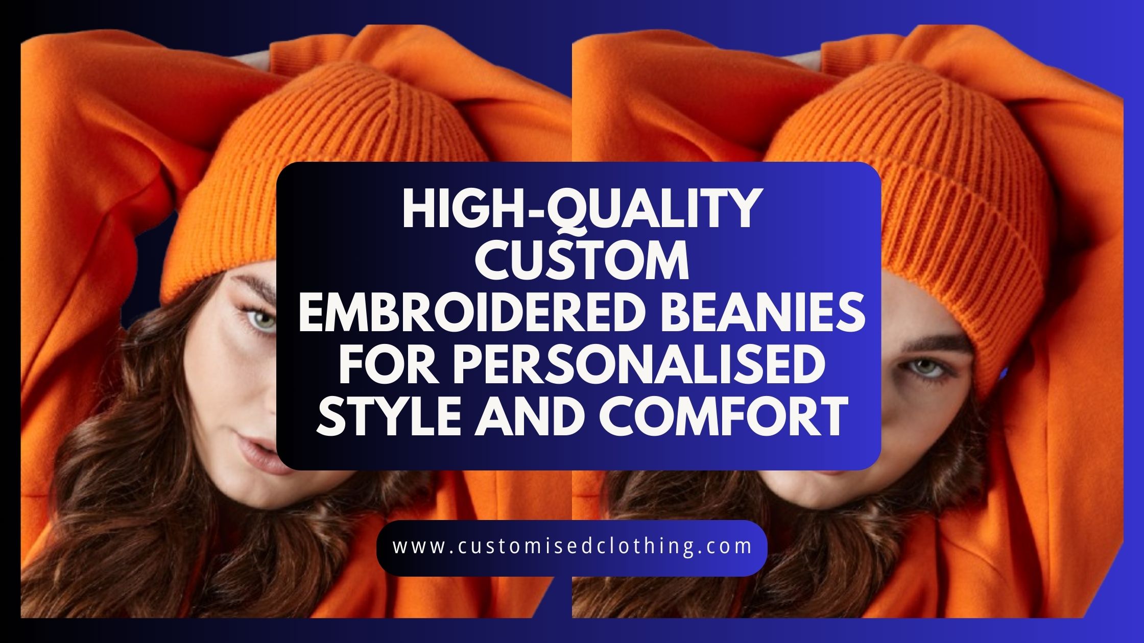 High-quality Custom Embroidered Beanies for Personalised Style and Comfort