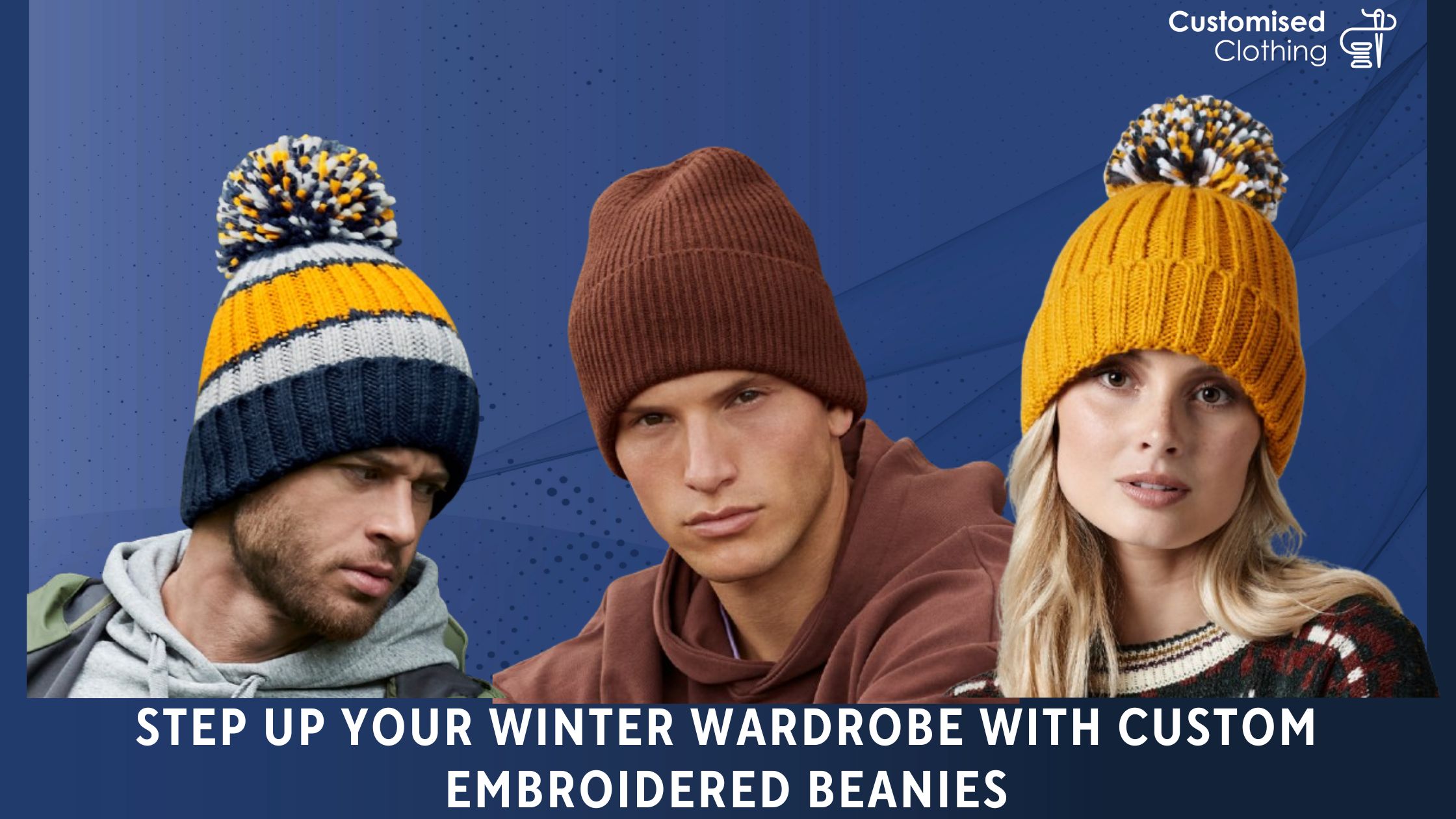 Step Up Your Winter Wardrobe with Custom Embroidered Beanies