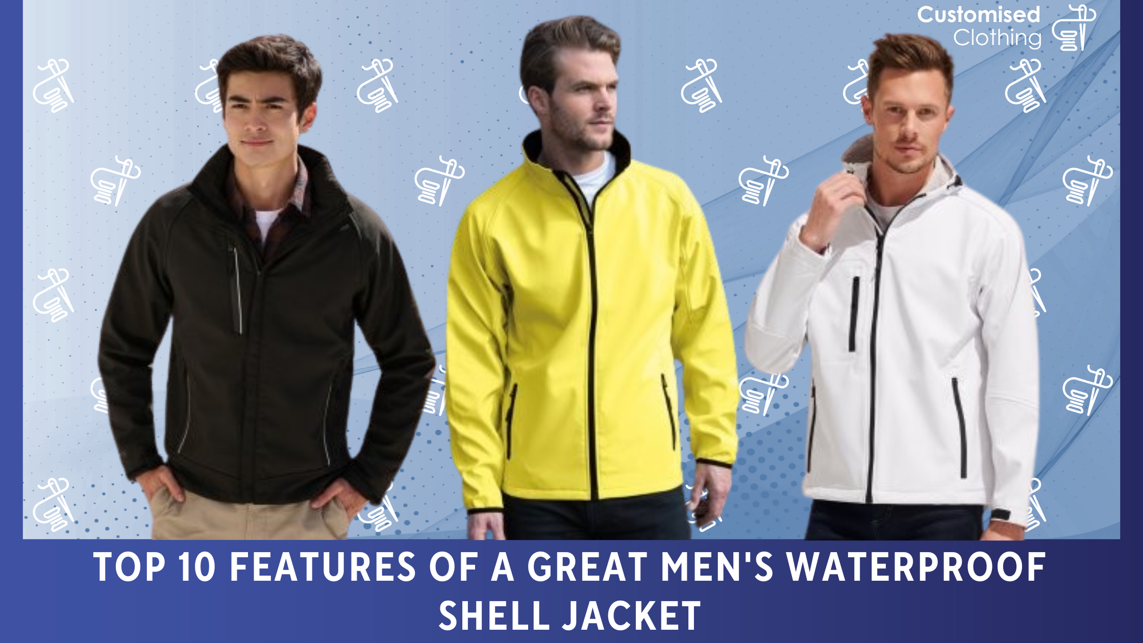 Waterproof shell jacket